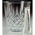 Waterford Crystal Lismore Ice Bucket w/ Tongs